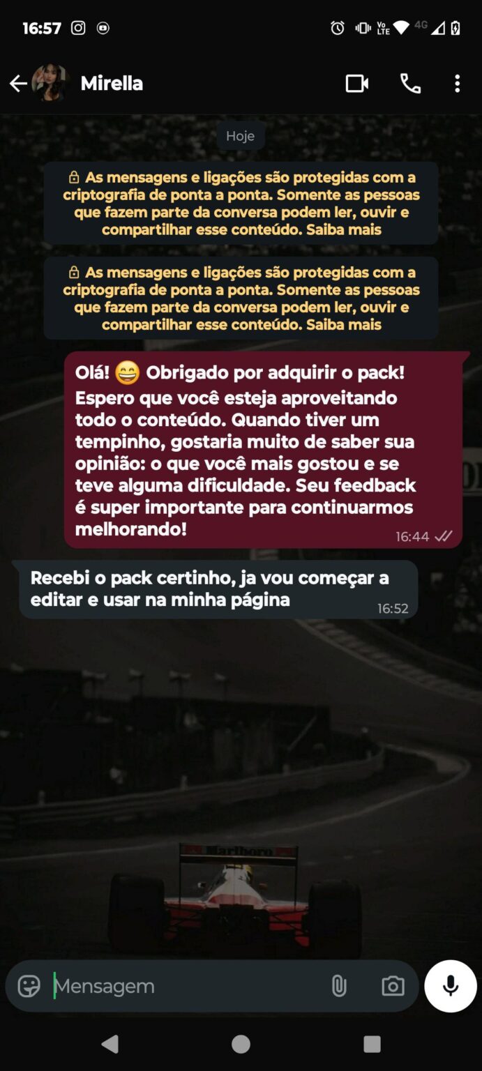 Print Veracidade Mirella